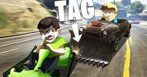 Who Can Build The Best Car For TAG In GTA5?!
