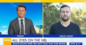 Andrew Bogut chats with The Today Show