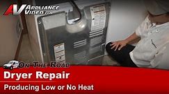 Whirlpool Dryer Repair - Producing Low or No Heat - LGQ9858PW
