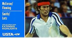 McEnroe/Fleming vs. Smith/Lutz Extended Highlights | 1979 US Open Final