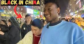 Being a Black Man in the Street of China is China Safe at Night?