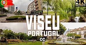 4K VISEU PORTUGAL | WALKING TOUR