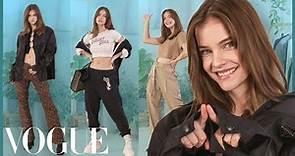 Every Outfit Barbara Palvin Wears in a Week | 7 Days, 7 Looks | Vogue