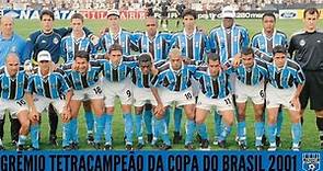 Trajetória para a História: A Campanha do Grêmio Tetracampeão da Copa do Brasil 2001!