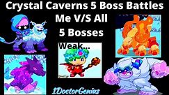 Prodigy Crystal Caverns: All 5 Bosses Together: Me V/S 5 Bosses Battle w/ Caverns New Update & Music