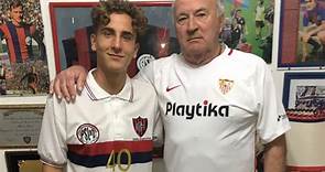 Valentino Fattore: el nieto del mítico Gringo Scotta debutó en la Liga de España con la camiseta de Sevilla