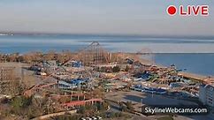 【LIVE】 Webcam Cedar Point Amusement Park - Ohio | SkylineWebcams