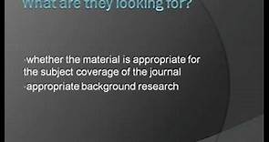 Understanding Scholarly Journal Articles