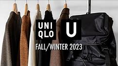 UNIQLO U FALL/WINTER 2023 LOOKBOOK | Modest Outfit Ideas