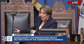 WATCH: Governor Maura Healey gives her first State of the Commonwealth address