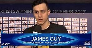 James Guy - British Champion: Men's 100m Butterfly
