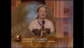 Frances Conroy Wins Best Actress TV Series Drama - Golden Globes 2004