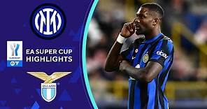 Inter vs. Lazio : Extended Highlights | EA Super Cup | CBS Sports Golazo