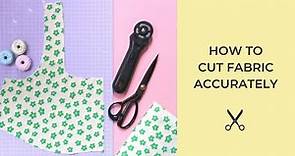 Tips for Cutting Fabric Accurately ✂️