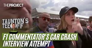 F1 Commentator Martin Brundle's Attempt Chat To Cara Delevingne A Carcrash