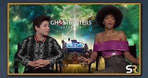Ghostbusters Afterlife | Celeste O’Connor & Logan Kim Interview