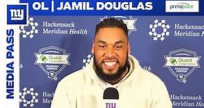 First Interview with Jamil Douglas | New York Giants
