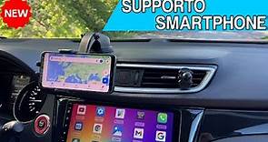 Nuovo Supporto Smartphone Porta Cellulare Per Auto Universale 2 in 1 Zethors Nissan Qashqai