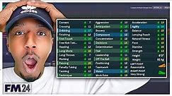 The Most EFFECTIVE FM24 Training Method! CRAZY DEVELOPMENT RESULTS!