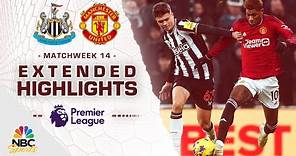 Newcastle United v. Manchester United | PREMIER LEAGUE HIGHLIGHTS | 12/2/2023 | NBC Sports