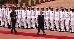 Ceremonial welcome of President Mohammad Ashraf Ghani of the Islamic Republic of Afghanistan