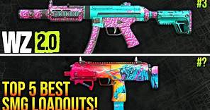 WARZONE: Top 5 BEST SMG LOADOUTS After Update! (WARZONE New SMG META!)