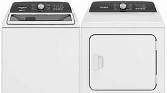 Whirlpool White Top Load 2 in 1 Washer and Electric Dryer Package - WHIRLAUNDRYPACK15
