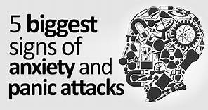 5 Signs And Symptoms Of Anxiety & Panic Attacks