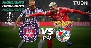 HIGHLIGHTS - Toulouse (1)-(2) Benfica | UEFA Europa League 2023/24 - Playoffs | TUDN