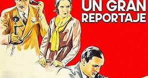 Un gran reportaje | Adolphe Menjou | Cine Negro | Crimen | Español