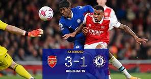 Arsenal 3-1 Chelsea | Highlights - EXTENDED | Premier League 22/23