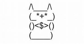 Front View Cat - Copy and Paste Text Art