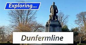 Dunfermline, Fife, Scotland, A Drive Through.