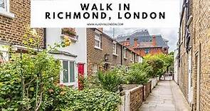 Richmond, London Walk | Richmond Green | Thames Path | Richmond Park | Ham House | The Quadrant