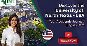 Study at the Top-Ranked USA University | University of North Texas with KC Overseas Education