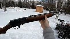 美国温切斯特M1907半自动卡宾枪射击