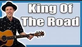 King Of The Road Guitar Lesson (Roger Miller)