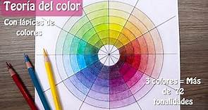 Teoría del color simplificada con lápices de colores - Aprender a combinar colores