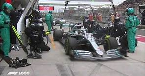 Mercedes' Double Pit Stop Masterclass | 2019 Chinese Grand Prix