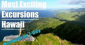 5 Most Exciting Excursions Norwegian 7-day Hawaii Cruise