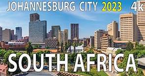 Johannesburg City , South Africa 4K By Drone 2023