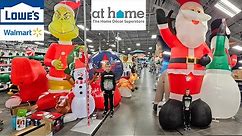 3 New Christmas Store Walkthroughs! Lowe's, At Home, & Walmart