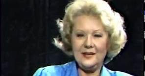 Virginia Mayo-- Rare 1984 TV Interview, Skip E. Lowe