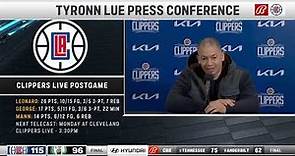 Tyronn LUE PostGame Interview | LA Clippers vs Boston Celtics