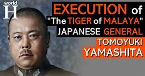 Tomoyuki Yamashita -"The Tiger of Malaya" Responsible for Massacres in Singapore & Philippines - WW2