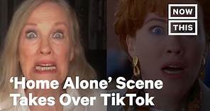 Catherine O'Hara Recreates Iconic 'Home Alone' Moment | NowThis