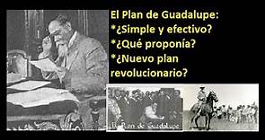 Venustiano Carranza y el Plan de Guadalupe - Inicia la Revolución Constitucionalista #historia
