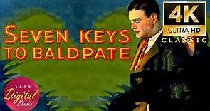 Seven Keys to Baldpate (1929) | 4K | Comedy, Mistery, Thriller | Richard Dix, Miriam Seegar