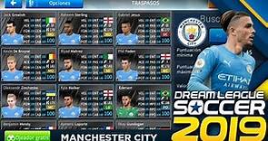 Plantilla del Manchester City 2021-2022 para Dream League Soccer (DLS 19) Normal y al 100%