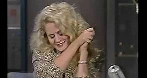 Beverly D'Angelo on David Letterman 11th August 1986 ft. Paul Shaffer